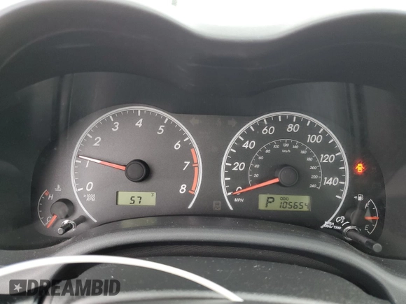 2013 Toyota Corolla L with VIN 5YFBU4EEXDP182326, listed as a Copart auction lot 50921225 with 105,654 mi miles and Salvage Title. Bid and sale history available at carsss.com. Image 9.