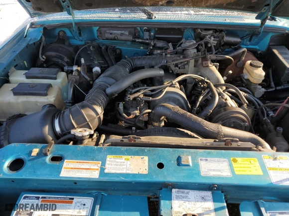 1996 Mazda B-Series 2WD Truck with VIN 4F4CR12A9TTM45488, listed as a Copart auction lot 42214795 with 137,409 mi miles and Salvage Title. Bid and sale history available at carsss.com. Image 13.
