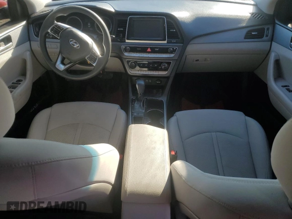 2019 Hyundai Sonata SE with VIN 5NPE24AFXKH798412, listed as a Copart auction lot 87869325 with 69,381 mi miles and Salvage Title. Bid and sale history available at DreamBid. Image 8.