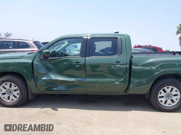2024 Nissan Frontier SV with VIN 1N6ED1FJ5RN660774, listed as a IAAI auction lot 42450597 with 13,284 mi miles and . Bid and sale history available at DreamBid. Image 14.
