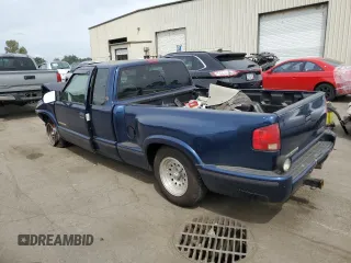 1998 GMC Sonoma SLS with VIN 1GTCS19XXW8542455, listed as a Copart auction lot 58914944 with 0 mi miles and Salvage Title. Bid and sale history available at carsss.com. Image 2.