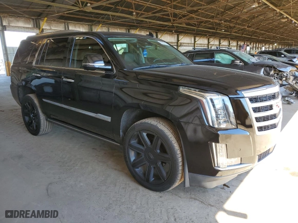 2015 Cadillac Escalade Premium with VIN 1GYS3NKJ3FR684673, listed as a Copart auction lot 50642145 with 127,105 mi miles and Salvage Title. Bid and sale history available at carsss.com. Image 4.
