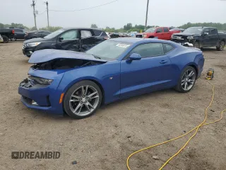 2020 Chevrolet Camaro 1LT with VIN 1G1FB1RS3L0145979, listed as a Copart auction lot 60200875 with 34,262 mi miles and Clean title. Bid and sale history available at DreamBid. Image 1.