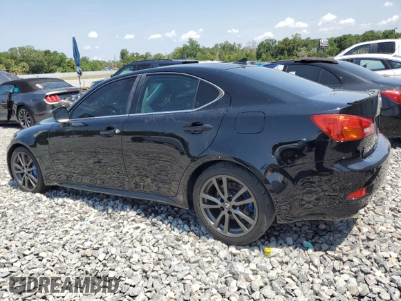 2008 Lexus IS 350 with VIN JTHBE262382013936, listed as a Copart auction lot 56184245 with Not provided miles and Salvage title. Bid and sale history available at DreamBid. Image 2.