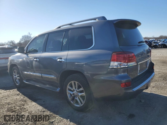 2013 Lexus LX 570 z VIN JTJHY7AX9D4126238, wystawiony jako Copart lot #43229375 z przebiegiem 183 285 mil mil oraz Czysty tytuł • Clean title. Historia ofert i sprzedaży dostępna na DreamBid. Obrazek 2.