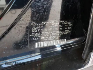 2016 Hyundai Azera Limited z VIN KMHFH4JG0GA507938, wystawiony jako Copart lot #56144255 z przebiegiem 69 871 mil mil oraz Szkoda całkowita • Salvage title. Historia ofert i sprzedaży dostępna na DreamBid. Obrazek 12.