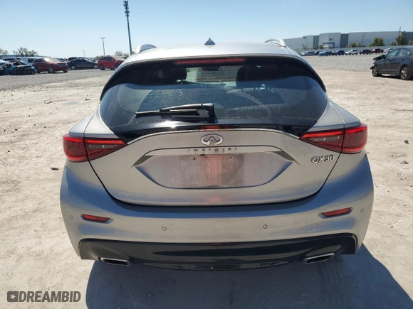 2019 Infiniti QX30 ESSENTIAL with VIN SJKCH5CP1KA010638, listed as a Copart auction lot 47231025 with 62,393 mi miles and Salvage Title. Bid and sale history available at carsss.com. Image 6.