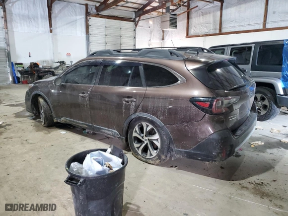 2020 Subaru Outback Limited with VIN 4S4BTANC5L3156557, listed as a Copart auction lot 42107675 with 73,112 mi miles and Salvage Title. Bid and sale history available at carsss.com. Image 2.