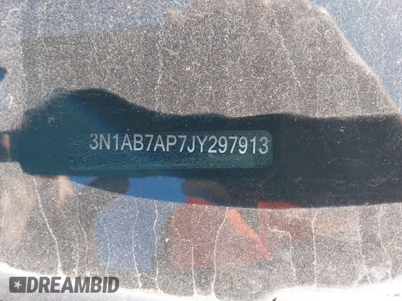 2018 Nissan Sentra S z VIN 3N1AB7AP7JY297913, wystawiony jako IAAI lot #41699376 z przebiegiem 182 208 mil mil oraz . Historia ofert i sprzedaży dostępna na DreamBid. Obrazek 9.