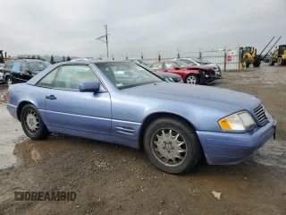 1997 Mercedes-Benz SL-Class with VIN WDBFA63F4VF153462, listed as a Copart auction lot 85346714 with 79,674 mi miles and Clean Title. Bid and sale history available at carsss.com. Image 4.