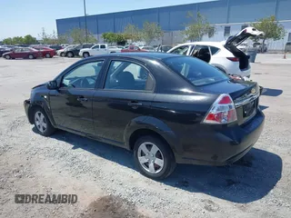 2008 Chevrolet Aveo LS with VIN KL1TD56678B123487, listed as a IAAI auction lot 42588212 with 119,882 mi miles and . Bid and sale history available at DreamBid. Image 3.