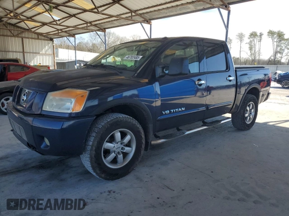 2010 Nissan Titan LE with VIN 1N6BA0EC2AN318776, listed as a Copart auction lot 46702485 with 111,149 mi miles and Salvage Title. Bid and sale history available at carsss.com. Image 1.