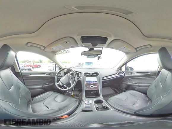 2020 Ford Fusion Titanium with VIN 3FA6P0D96LR175863, listed as a Copart auction lot 60570305 with 76,064 mi miles and Salvage title. Bid and sale history available at DreamBid. Image 14.