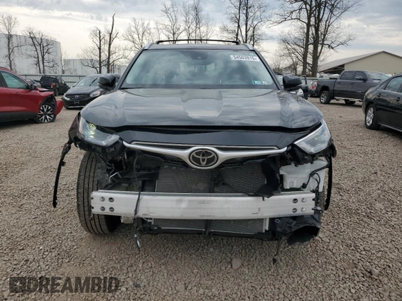 2022 Toyota Highlander XLE z VIN 5TDHZRBH5NS584920, wystawiony jako Copart lot #54503915 z przebiegiem 24 535 mil mil oraz Szkoda całkowita • Salvage title. Historia ofert i sprzedaży dostępna na DreamBid. Obrazek 5.