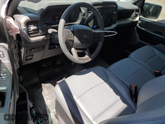 2024 Ford F-150 XL z VIN 1FTMF1KP0RKF56245, wystawiony jako Copart lot #58998925 z przebiegiem 3 007 mil mil oraz Szkoda całkowita • Salvage title. Historia ofert i sprzedaży dostępna na DreamBid. Obrazek 8.