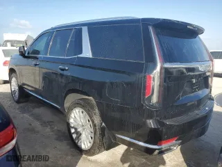 2023 Cadillac Escalade 4WD Premium Luxury with VIN 1GYS4BKL4PR302276, listed as a Copart auction lot 74957074 with 0 mi miles and Non Repairable. Bid and sale history available at carsss.com. Image 2.