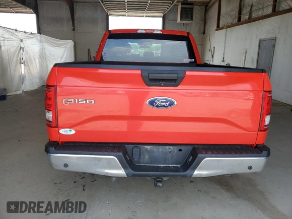 2017 Ford F-150 XL with VIN 1FTFW1EF6HKD77864, listed as a Copart auction lot 53443355 with 173,150 mi miles and Salvage title. Bid and sale history available at DreamBid. Image 6.