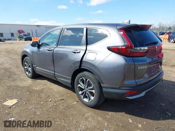 2022 Honda CR-V EX-L with VIN 5J6RT6H82NL027115, listed as a IAAI auction lot 41926125 with 16,527 mi miles and . Bid and sale history available at DreamBid. Image 3.