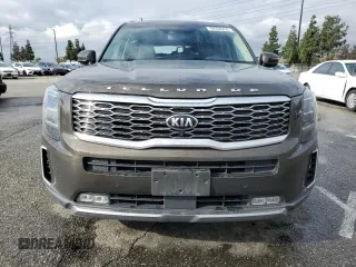 2021 Kia Telluride SX with VIN 5XYP54HC7MG191227, listed as a Copart auction lot 48558265 with 71,416 mi miles and Salvage Title. Bid and sale history available at DreamBid. Image 5.
