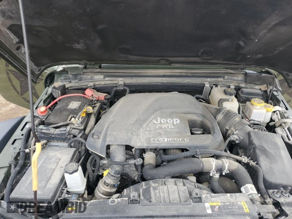 2021 Jeep Gladiator Rubicon with VIN 1C6JJTBM6ML580028, listed as a Copart auction lot 56526085 with 55,462 mi miles and Salvage title. Bid and sale history available at DreamBid. Image 11.