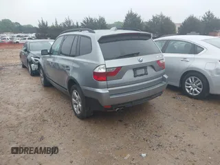 2007 BMW X3 3.0si with VIN WBXPC93487WF20145, listed as a IAAI auction lot 42010442 with 166,715 mi miles. Bid and sale history available at carsss.com. Image 3.