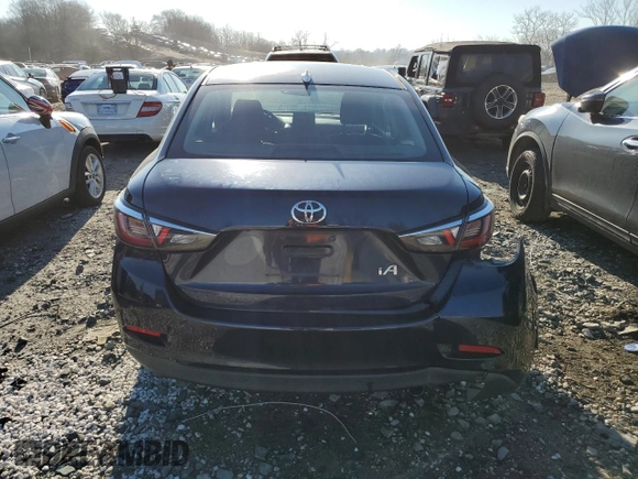 2018 Toyota Yaris with VIN 3MYDLBYV2JY322135, listed as a Copart auction lot 46371135 with 96,837 mi miles and Salvage Title. Bid and sale history available at DreamBid. Image 6.
