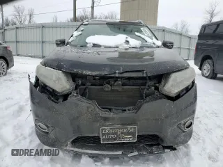 2015 Nissan Rogue SL with VIN 5N1AT2MV2FC830513, listed as a Copart auction lot 45189045 with Not Provided miles and Salvage Title. Bid and sale history available at carsss.com. Image 5.