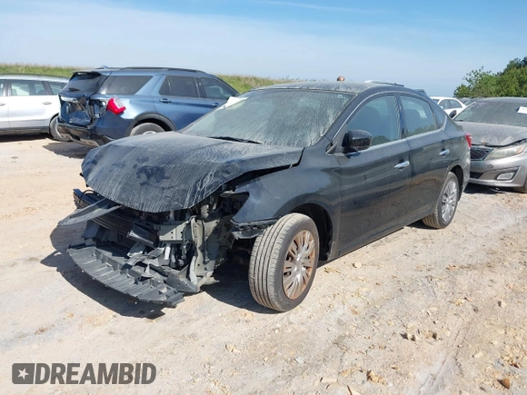 2017 Nissan Sentra S with VIN 3N1AB7AP6HY206348, listed as a IAAI auction lot 41693898 with 105,673 mi miles. Bid and sale history available at carsss.com. Image 2.