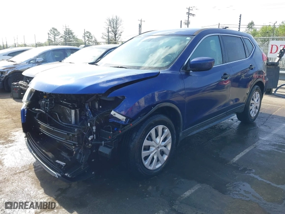 2017 Nissan Rogue SL with VIN 5N1AT2MT0HC843410, listed as a IAAI auction lot 41835952 with 199,822 mi miles. Bid and sale history available at carsss.com. Image 2.