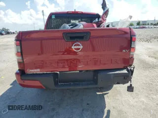 2023 Nissan Frontier SV with VIN 1N6ED1EJ7PN612739, listed as a Copart auction lot 58565265 with Not provided miles and Non repairable. Bid and sale history available at DreamBid. Image 6.