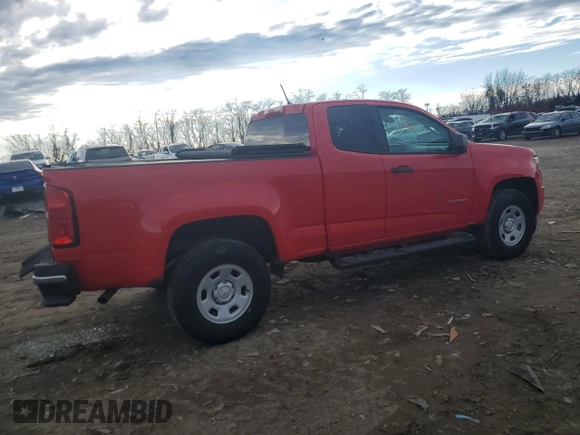 2020 Chevrolet Colorado 2WD Work Truck with VIN 1GCHSBEA9L1114412, listed as a Copart auction lot 86620144 with 4,086 mi miles and Salvage title. Bid and sale history available at DreamBid. Image 3.