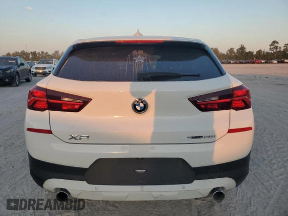 2022 BMW X2 sDrive28i with VIN WBXYH9C03N5U10638, listed as a Copart auction lot 74921814 with 46,252 mi miles and Salvage Title. Bid and sale history available at carsss.com. Image 6.
