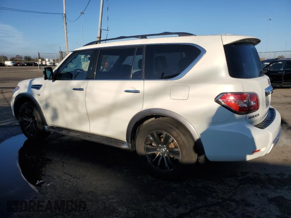 2018 Nissan Armada Platinum with VIN JN8AY2NE9J9733162, listed as a Copart auction lot 79910654 with 74,089 mi miles and Clean Title. Bid and sale history available at carsss.com. Image 2.