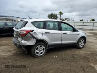 2018 Ford Escape S with VIN 1FMCU0F77JUC39556, listed as a Copart auction lot 46264845 with 50,932 mi miles and Salvage title. Bid and sale history available at DreamBid. Image 3.