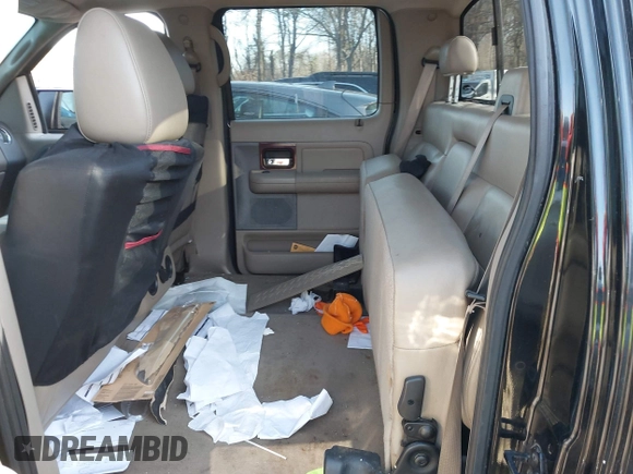 2006 Ford F-150 XLT with VIN 1FTPW14536FA09239, listed as a IAAI auction lot 42057450 with 227,660 mi miles and . Bid and sale history available at carsss.com. Image 8.