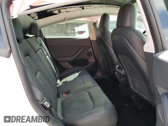 2023 Tesla Model Y Performance with VIN 7SAYGDEF8PF595178, listed as a Copart auction lot 46496995 with 39,057 mi miles and Non Repairable. Bid and sale history available at DreamBid. Image 10.