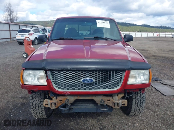 2002 Ford Ranger XL Fleet with VIN 1FTZR45E02PA79642, listed as a IAAI auction lot 41778538 with 211,139 mi miles. Bid and sale history available at carsss.com. Image 13.