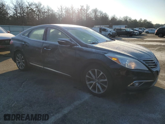 2017 Hyundai Azera with VIN KMHFG4JG4HA580945, listed as a Copart auction lot 89019845 with 161,014 mi miles and Salvage title. Bid and sale history available at DreamBid. Image 4.