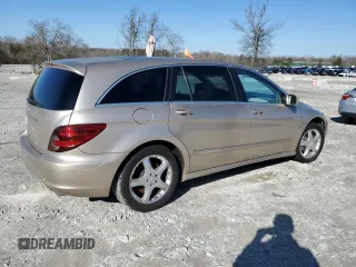 2007 Mercedes-Benz R-Class 3.5L with VIN 4JGCB65E97A052371, listed as a Copart auction lot 89096265 with 134,375 mi miles and Salvage Title. Bid and sale history available at carsss.com. Image 3.