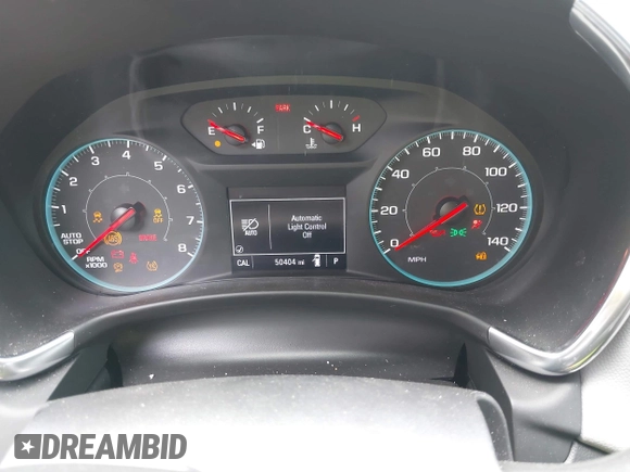 2019 Chevrolet Equinox LS with VIN 2GNAXHEV1K6222437, listed as a IAAI auction lot 42131130 with 50,404 mi miles and . Bid and sale history available at carsss.com. Image 7.