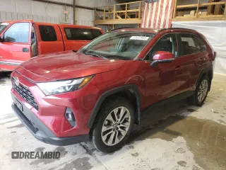 2023 Toyota RAV4 XLE Premium with VIN 2T3A1RFVXPW345325, listed as a Copart auction lot 52437665 with 28,112 mi miles and Salvage Title. Bid and sale history available at carsss.com. Image 1.