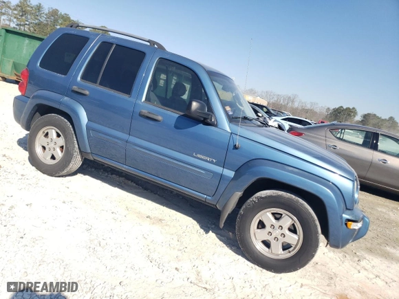 2004 Jeep Liberty Limited with VIN 1J4GL58K04W297888, listed as a Copart auction lot 46644735 with 197,653 mi miles and Salvage Title. Bid and sale history available at carsss.com. Image 4.