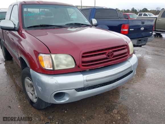 2002 Toyota Tundra SR5 with VIN 5TBRT34172S291804, listed as a IAAI auction lot 41560430 with 195,862 mi miles. Bid and sale history available at carsss.com. Image 6.
