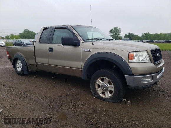 2004 Ford F-150 STX with VIN 1FTRX14W44NC37543, listed as a Copart auction lot 57442095 with 201,071 mi miles and Salvage title. Bid and sale history available at DreamBid. Image 4.