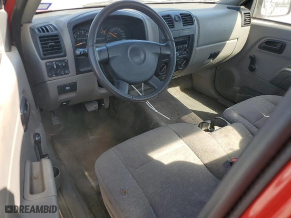 2006 Chevrolet Colorado LS with VIN 1GCCS148868155869, listed as a Copart auction lot 52540475 with 124,518 mi miles and Salvage Title. Bid and sale history available at carsss.com. Image 8.