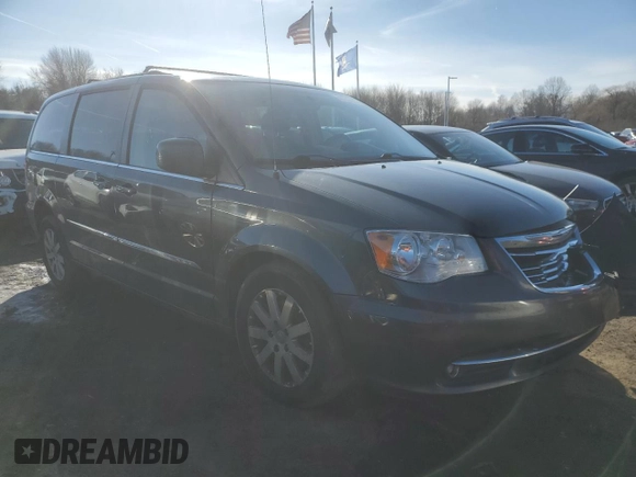 2016 Chrysler Town & Country Touring with VIN 2C4RC1BG1GR287489, listed as a Copart auction lot 46703405 with 189,371 mi miles and Salvage Title. Bid and sale history available at DreamBid. Image 4.
