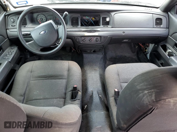 2007 Ford Police Interceptor with VIN 2FAFP71W27X152722, listed as a Copart auction lot 56252475 with 105,657 mi miles and Salvage title. Bid and sale history available at DreamBid. Image 8.
