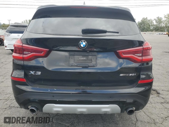 2019 BMW X3 sDrive30i with VIN 5UXTR7C51KLR52430, listed as a Copart auction lot 54719915 with 73,735 mi miles and Clean Title. Bid and sale history available at DreamBid. Image 6.