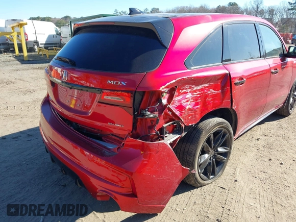 2020 Acura MDX w/Advance/Entertainment Pkg with VIN 5J8YD4H93LY000194, listed as a IAAI auction lot 41292756 with 55,274 mi miles. Bid and sale history available at carsss.com. Image 6.