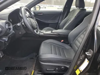 2024 Lexus IS 350 F Sport with VIN JTHGZ1E27R5036092, listed as a Copart auction lot 88706965 with 5,697 mi miles and Salvage title. Bid and sale history available at DreamBid. Image 7.